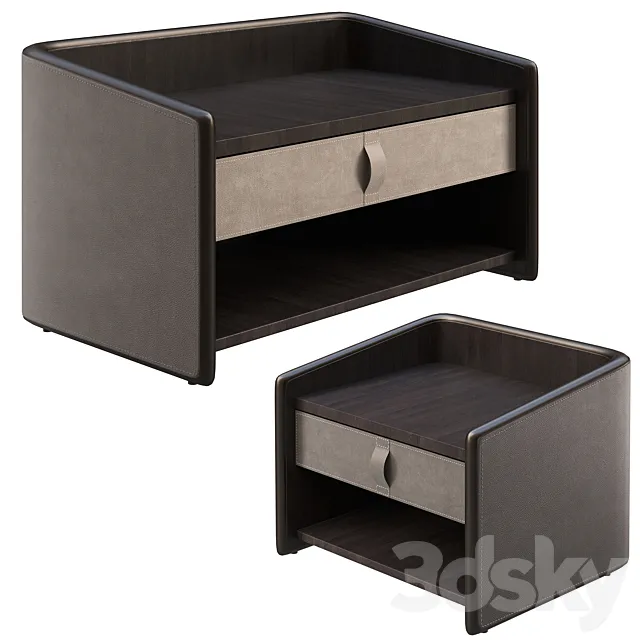 Nightstand Flou Gentleman 3DModel Nightstand Flou Gentleman 3DModel