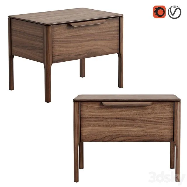 Nightstand MODIS Interiors from the LOUNGE collection 3D Model Nightstand MODIS Interiors from the LOUNGE collection 3D Model