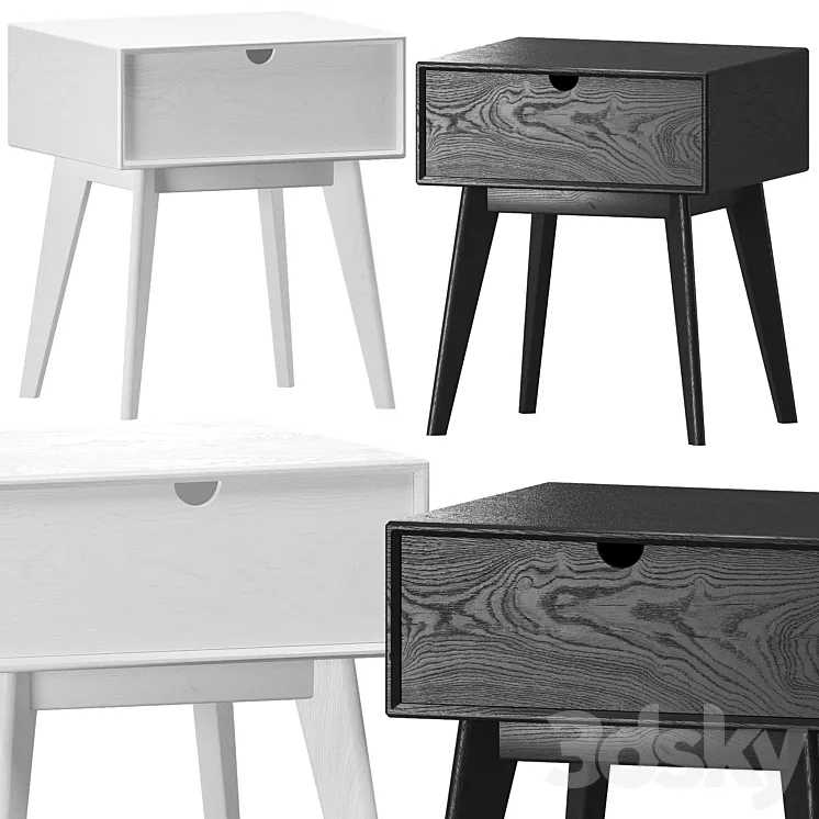nightstand skog 3D Model Free Download