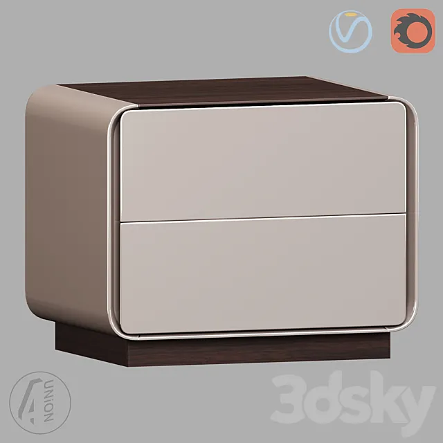 Nightstand Tb-0043 4Union.ru 3D Model Nightstand Tb-0043 4Union.ru 3D Model