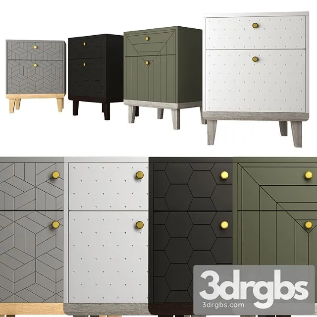 Nightstand thimon v2 2 3D Model Download