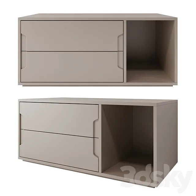 Nightstand Zenette Montgomery 3DModel Nightstand Zenette Montgomery 3DModel