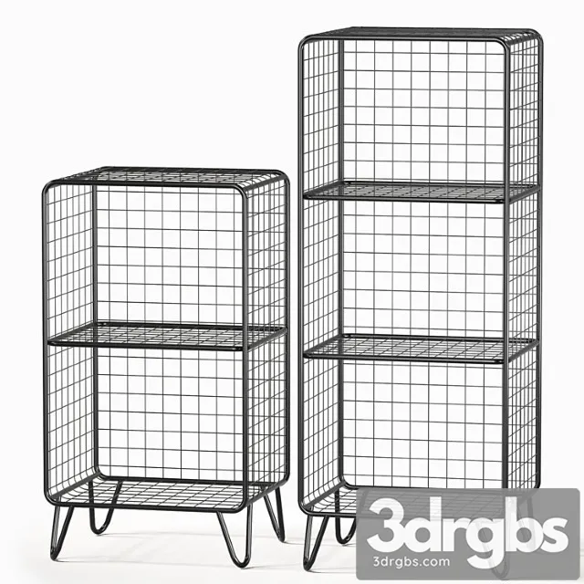 Nightstands Shelf 3D Model Download Nightstands Shelf 3D Model Download