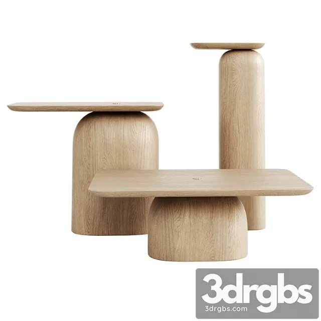 Nikari april tables set of 3 Nikari april tables set of 3