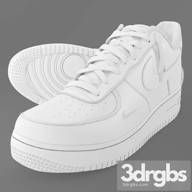 Nike air force 1 3D Model Download