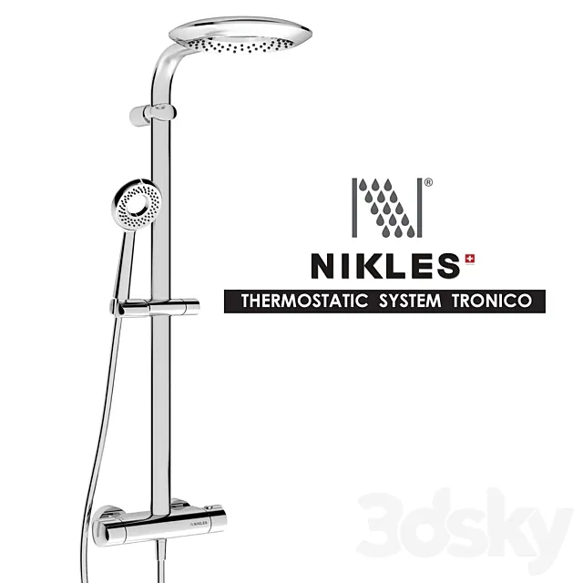NIKLES THERMOSTATIC SYSTEM TRONICO 3D Model
