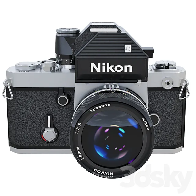 Nikon F2 3D Model Nikon F2 3D Model