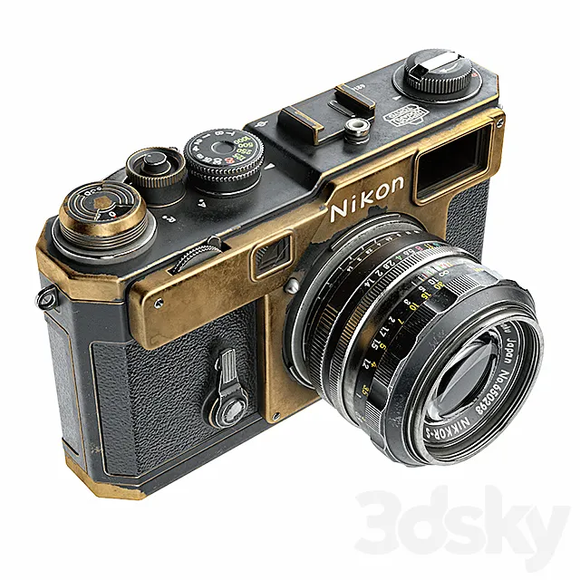 Nikon S3 3DModel Nikon S3 3DModel