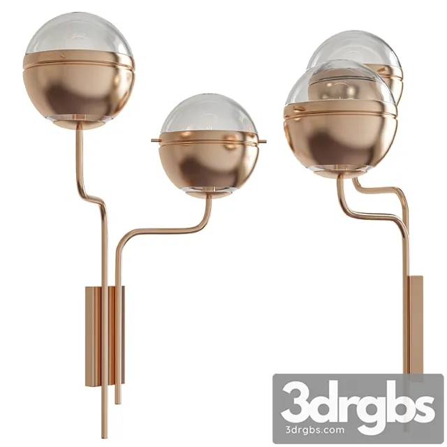 Niku wall lamp by brabbu 3D Model Download Niku wall lamp by brabbu 3D Model Download