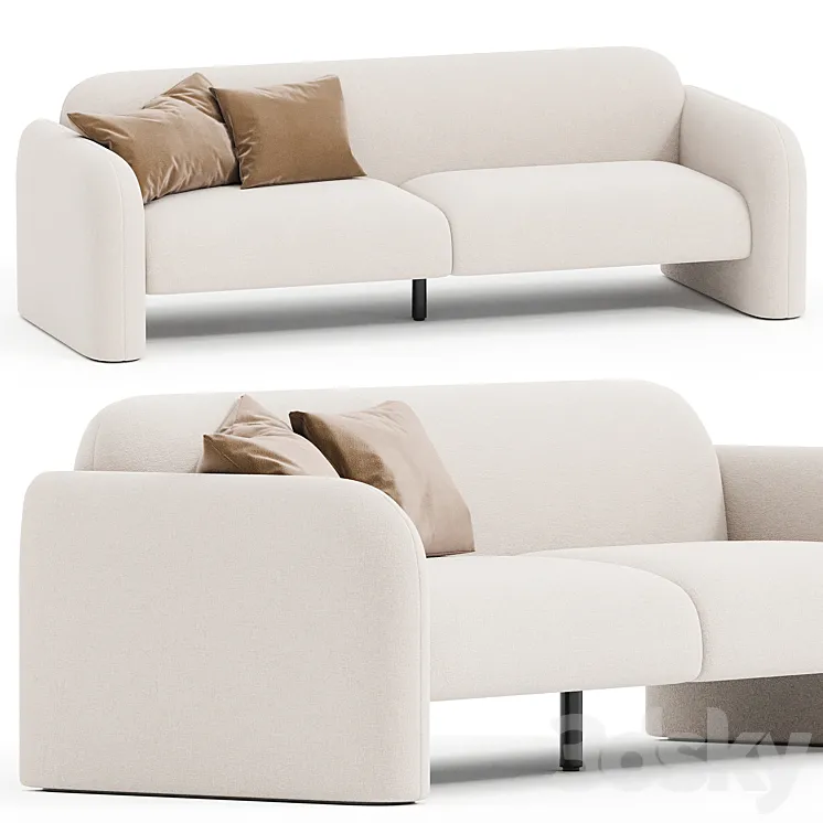 Niles Sofa 3D Model Free Download