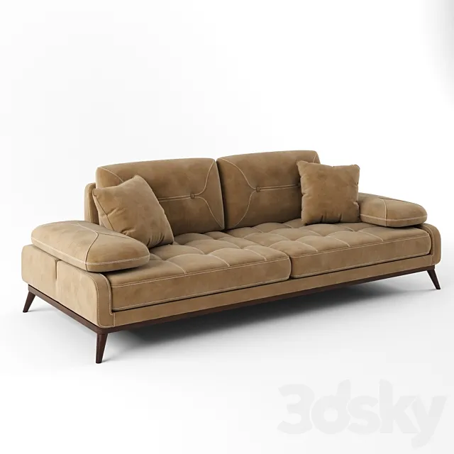 Nill’s Pralin sofa 3D Model Nill’s Pralin sofa 3D Model