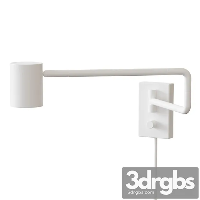 Nimanye Nimone Wall Sconce With Swivel Stand White 3D Model Download Nimanye Nimone Wall Sconce With Swivel Stand White 3D Model Download