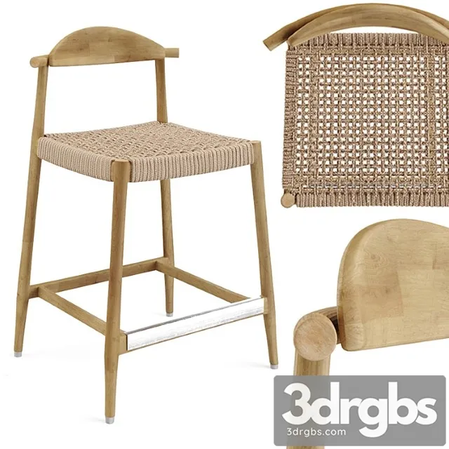 Nina Bar Stool Seat62 3D Model Download Nina Bar Stool Seat62 3D Model Download