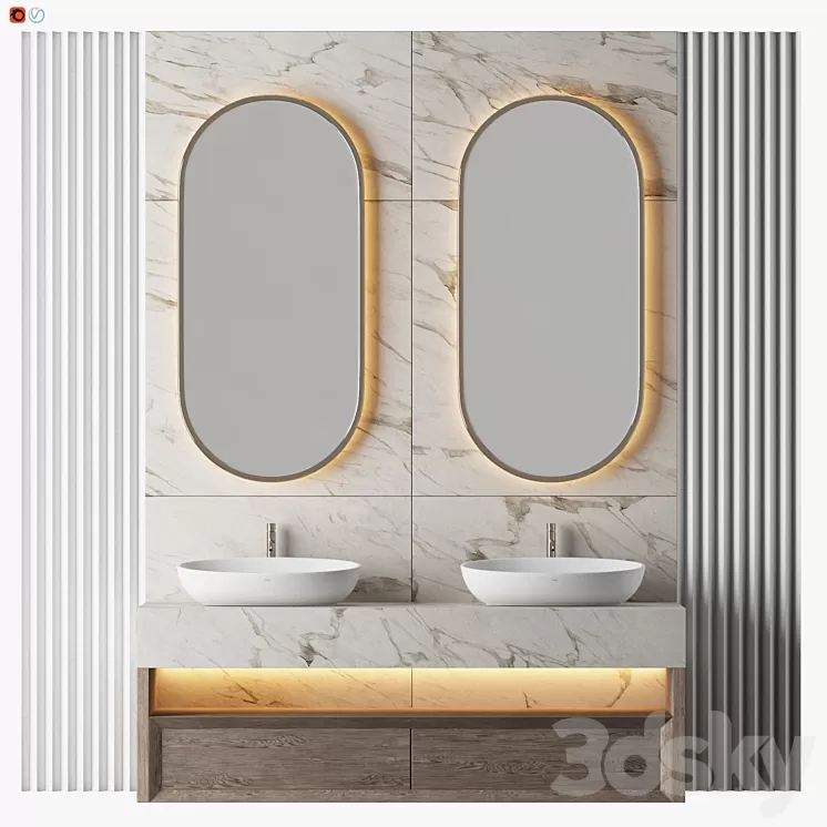 NINATAKESH Bathroom 3D Model NINATAKESH Bathroom 3D Model