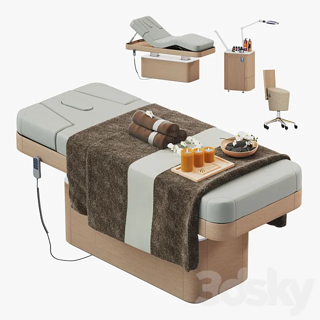 Ninfea Massage Spa Salon 3D Model