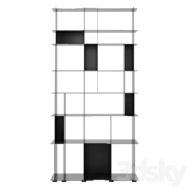 NIPPON shelving by De Castelli 3DModel