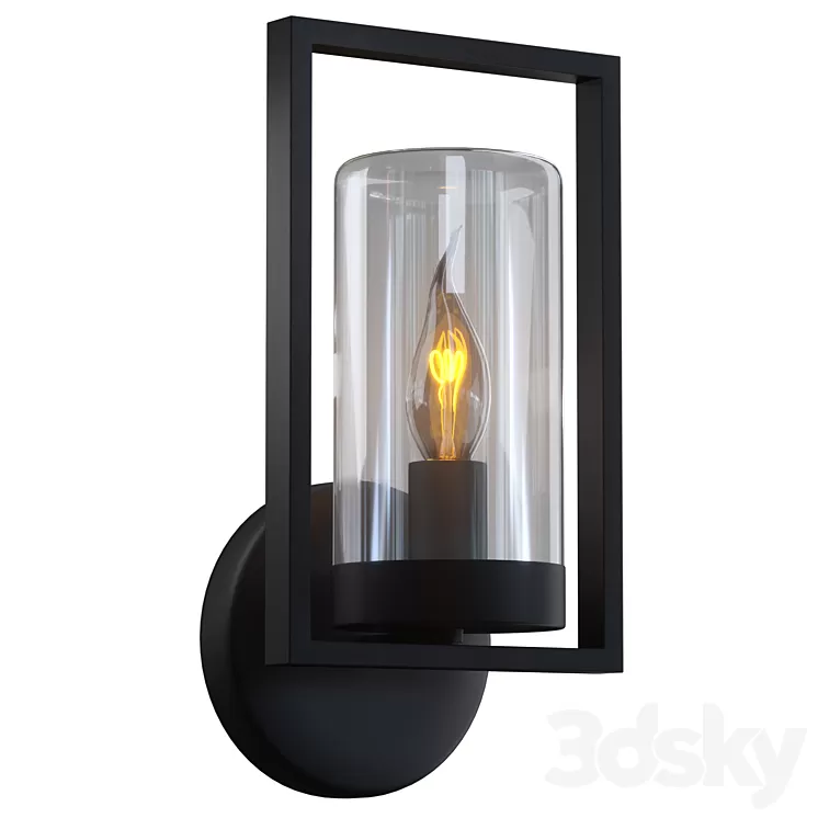 NISPEN – Wall light Outdoor 3D Model Free Download