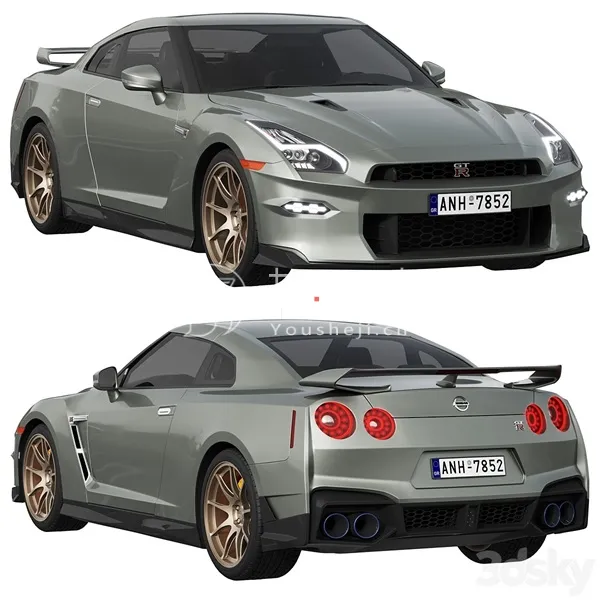 Nissan GT-R 2024 – 3520 Nissan GT-R 2024 – 3520