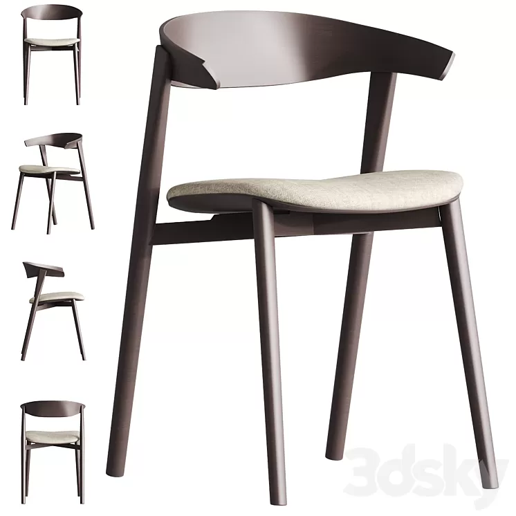 Nix 230T by Capdell chair 3D Model Free Download