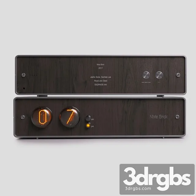 Nixie Brick 3D Model Download