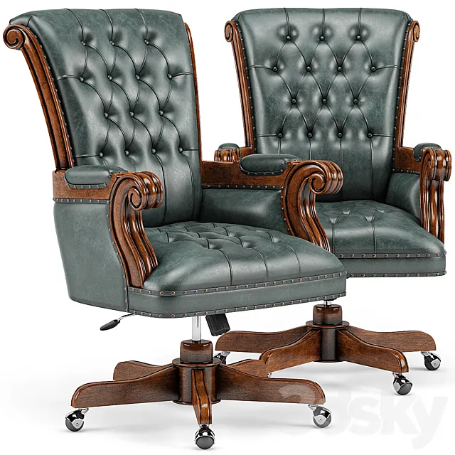 Nixon Armchair _ Stekswood Nixon Armchair 3D Model