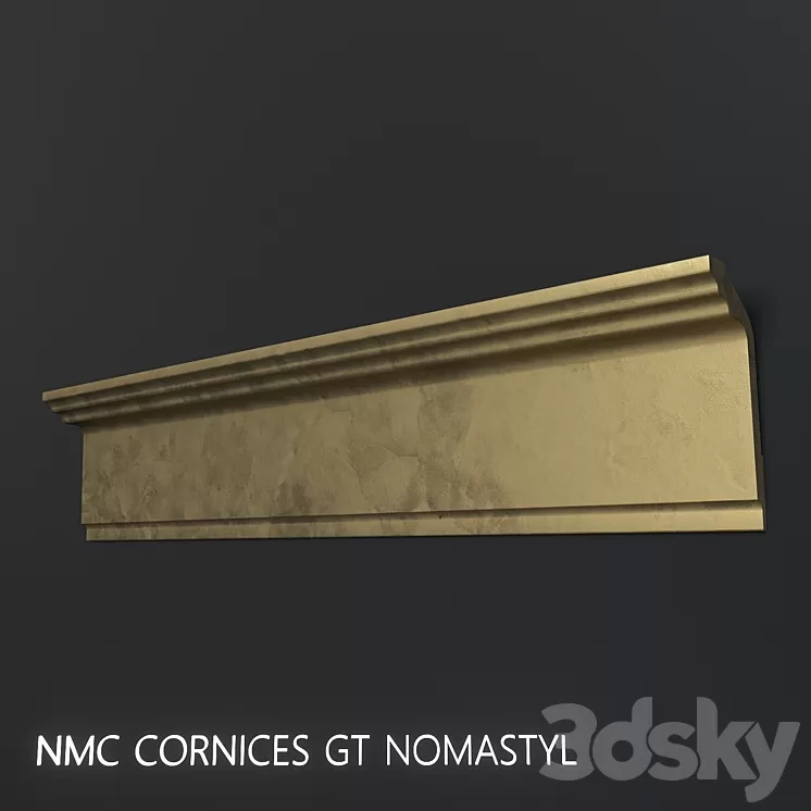 Nmc Cornice GT Nomastyl 3D Model Nmc Cornice GT Nomastyl 3D Model