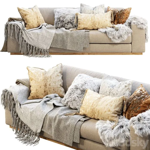 Noah Sofa 3D Model Noah Sofa 3D Model