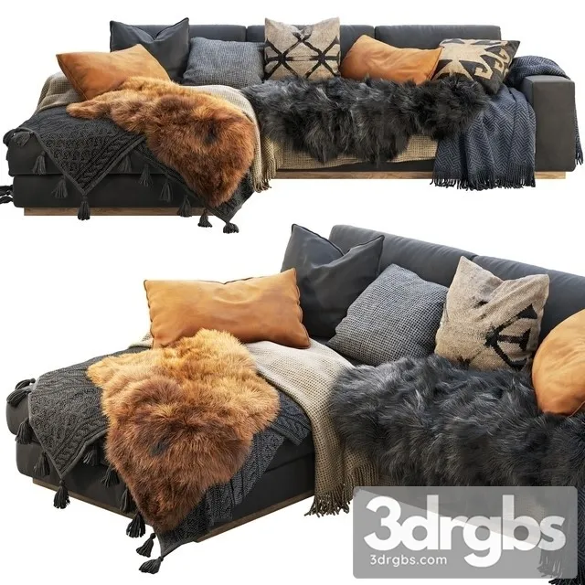 Noah Sofa 3D Model Download