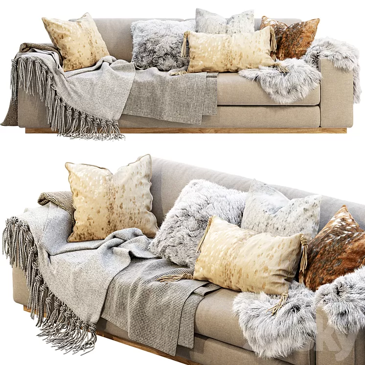 Noah Sofa 3D Model Noah Sofa 3D Model