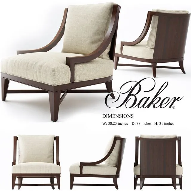 Nob-Hill-lounge-chair 3D Model Nob-Hill-lounge-chair 3D Model