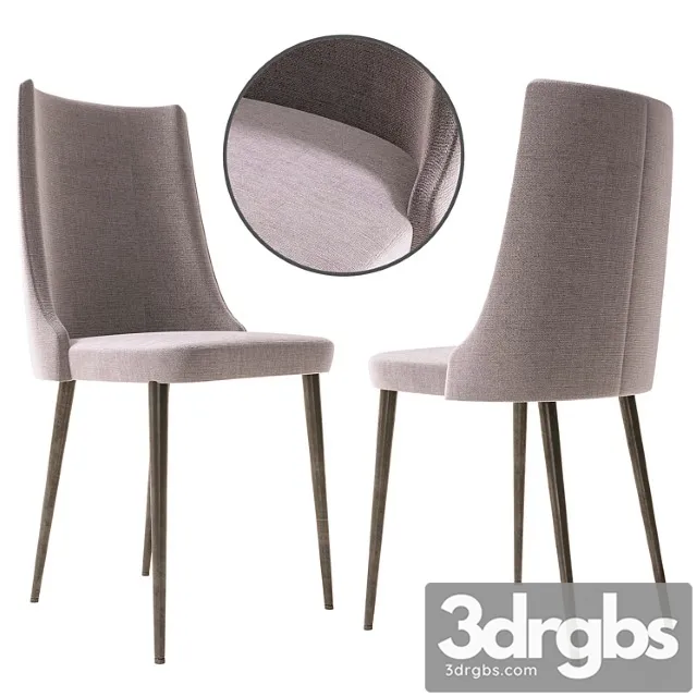 Nobel dining chair 2 3D Model Download Nobel dining chair 2 3D Model Download