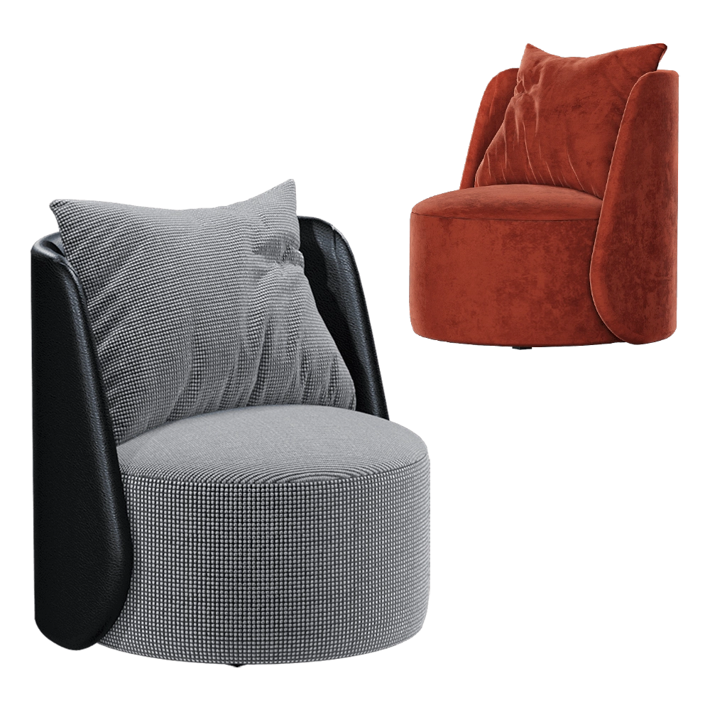 Nobonobo – Armchair Pyora II 3D Model