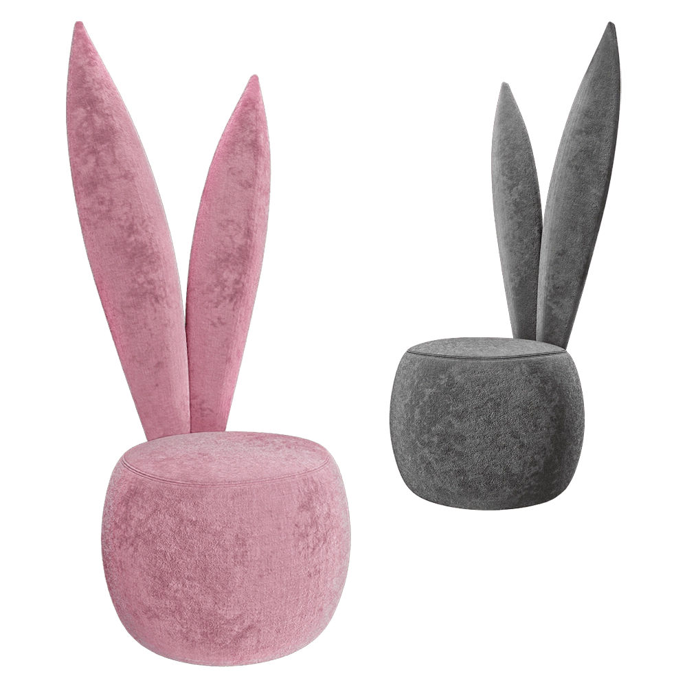 Nobonobo – Pouf Bunny guys 3D Model