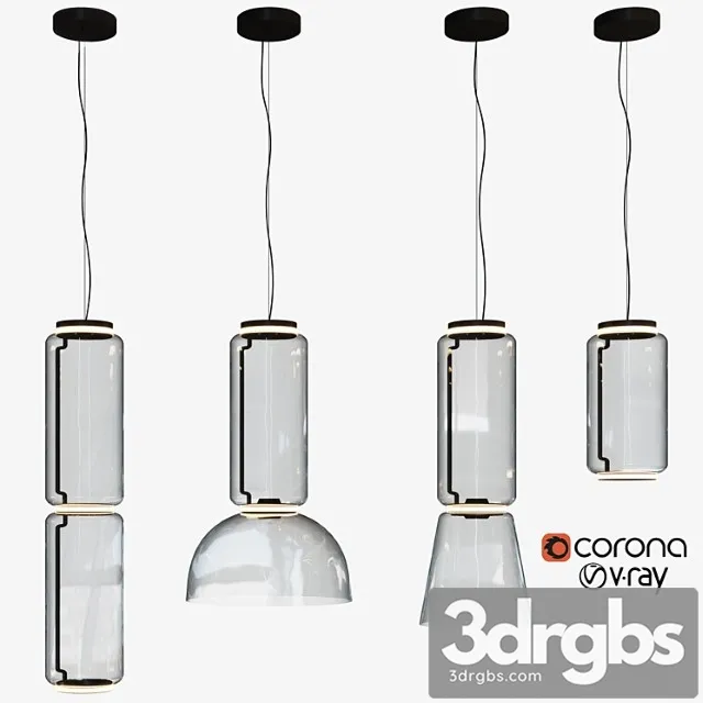 Noctambule flos pendant 3D Model Download