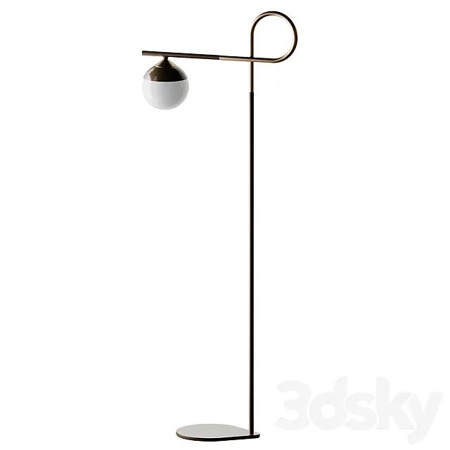 NODE Floor Lamp from CorteZari 3DModel NODE Floor Lamp from CorteZari 3DModel
