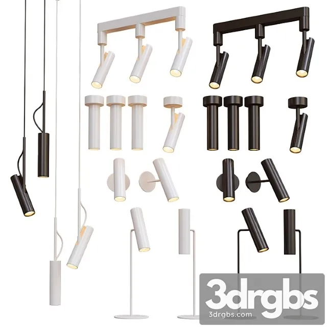 Nodrlux Lamp Collection 5 Types 3D Model Download