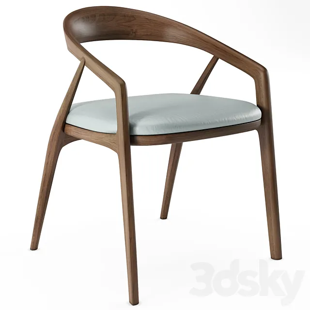 Noe Duchaufour Lawrance. Capri Chair 3DModel