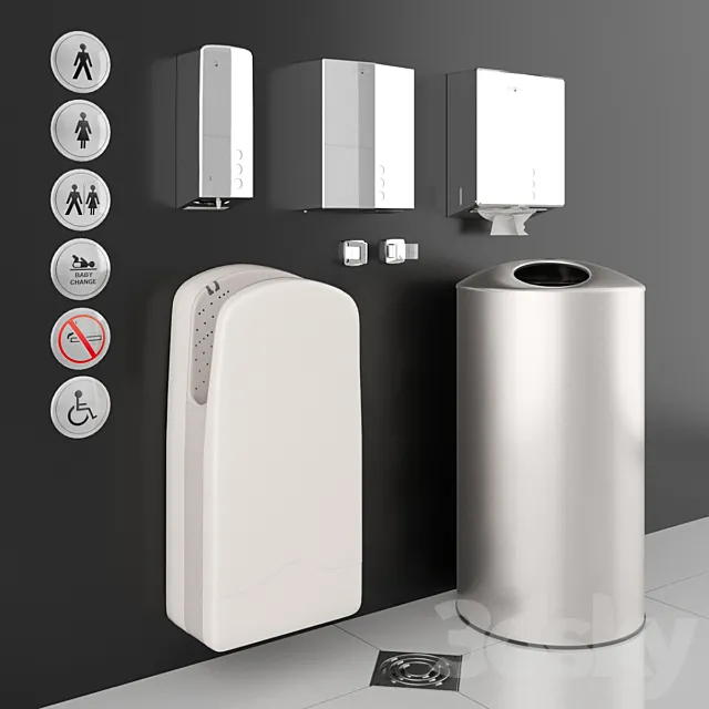 NOFER washSETgloss # 03 3D Model