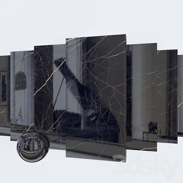 Noir laurent 3D Model