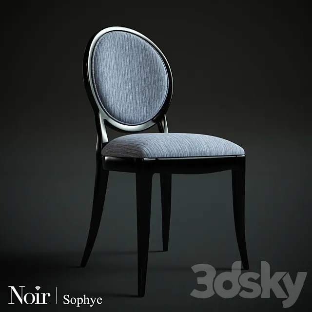 Noir Sophye 3DModel Noir Sophye 3DModel