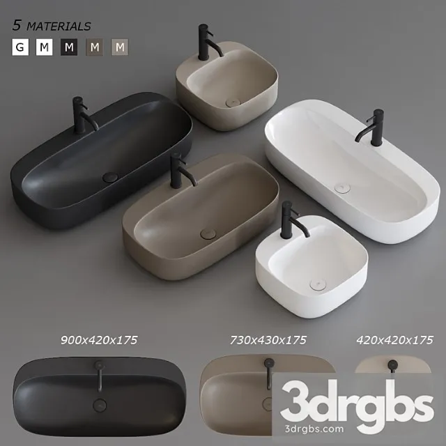 Noken Arquitect Washbasin 3D Model Download Noken Arquitect Washbasin 3D Model Download