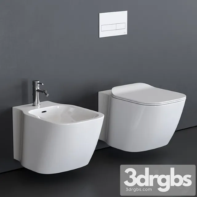 Noken Essence C Wall Hung Wc 3D Model Download