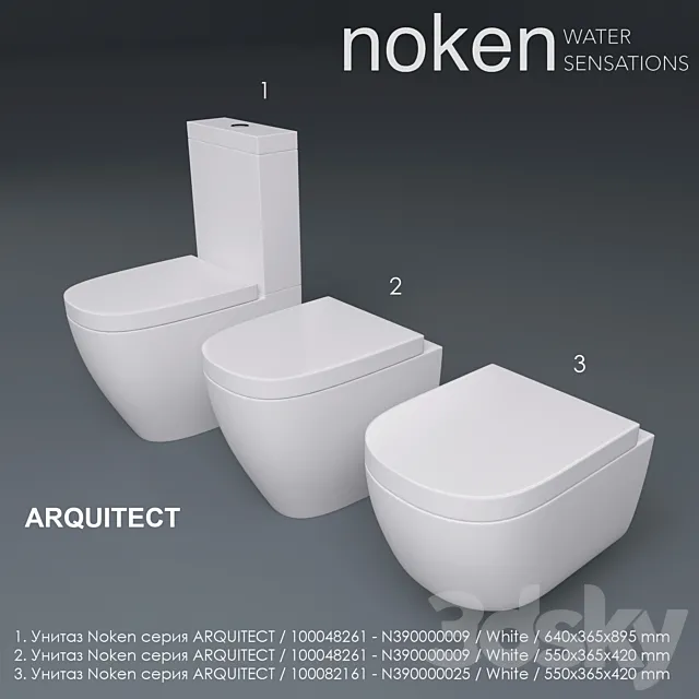 NOKEN ON ARQUITECT 3D Model