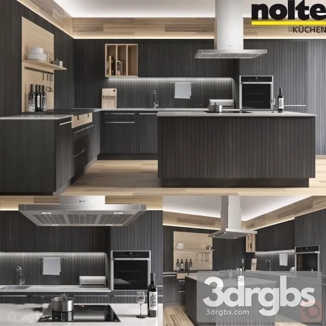 Nolte Neo Chalet Kitchen 3D Model Download