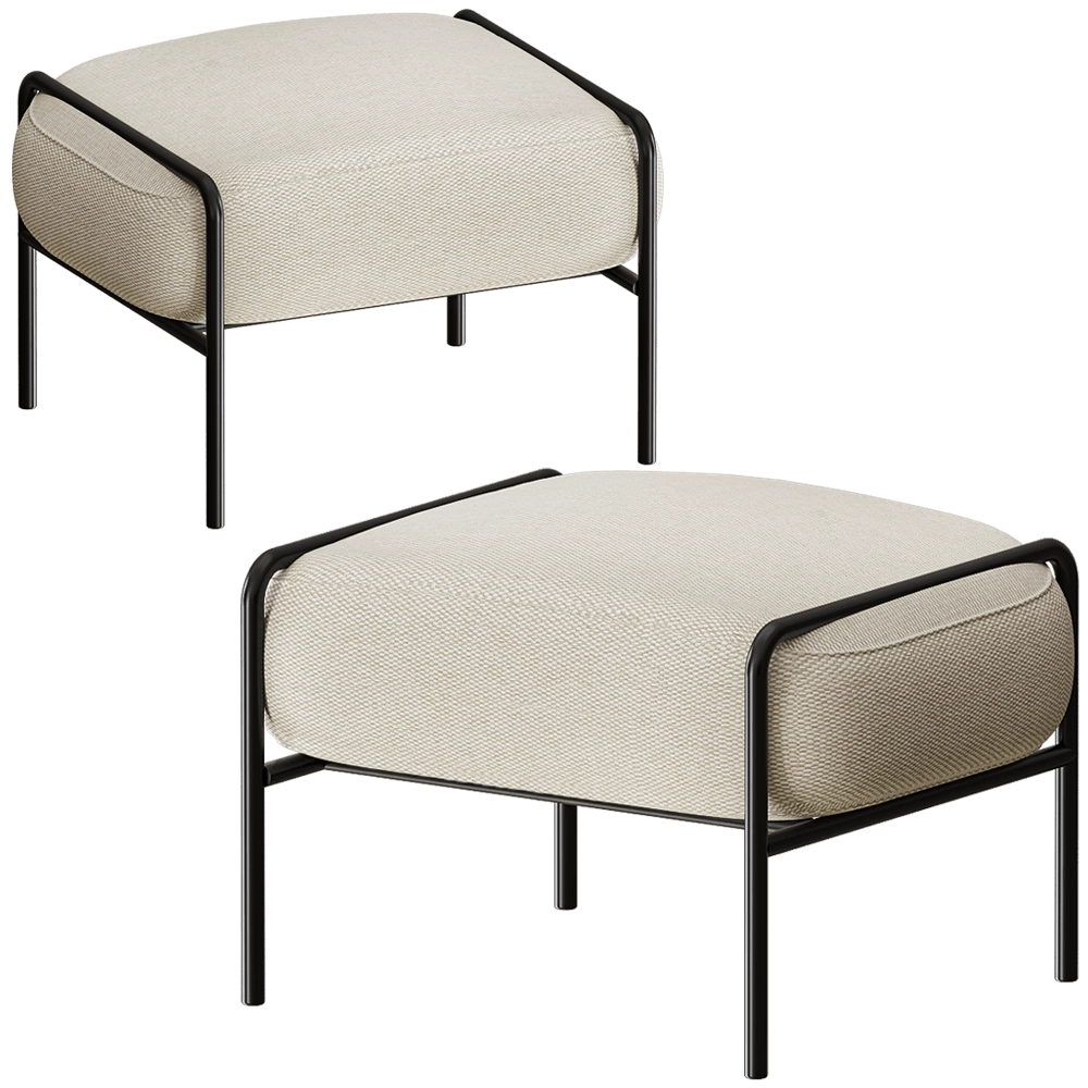 NOMA – Ottoman LAIME 3D Model NOMA – Ottoman LAIME 3D Model