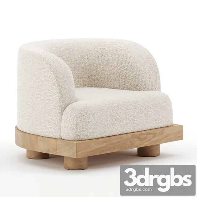 Nomad armchair by emmanuelle simon