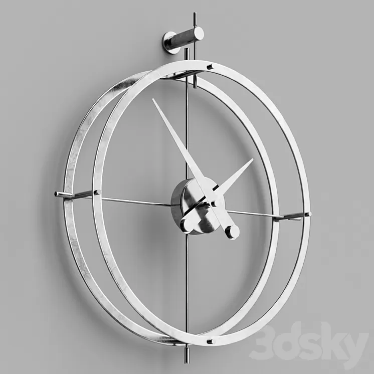 NOMON 2 PUNTOS Wallclock 3D Model