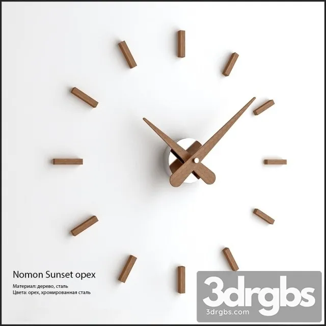 Nomon Sunset NS 01 3D Model Download