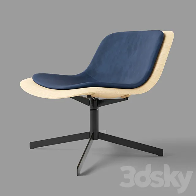 Nonesuch Swivel Lounge Chair 3DModel Nonesuch Swivel Lounge Chair 3DModel
