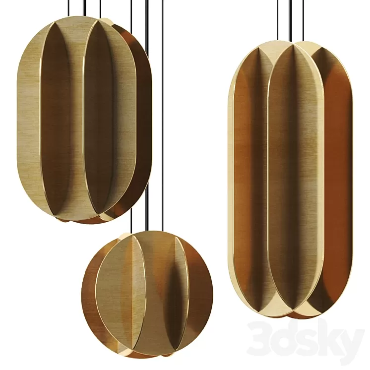 NOOM – EL CS1 THREE LAMP SET 3D Model Free Download